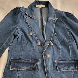 Sz med denim blazer